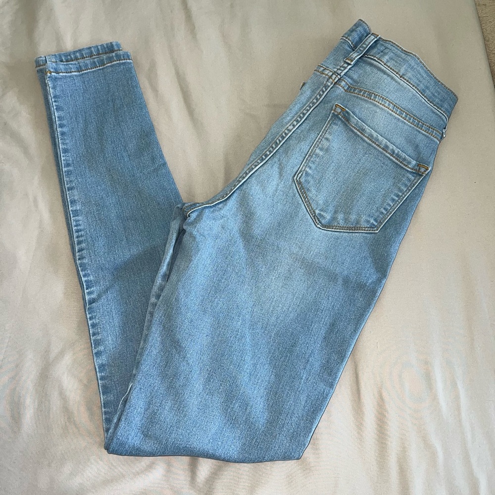 Fashion Nova Light Wash Jeans